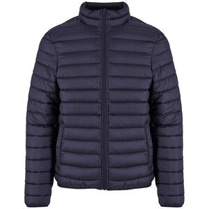 New Morning Studios Mens Lightweight Puffer Jacket / Navy